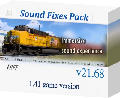 ETS2 Sound Fixes Pack v21.68