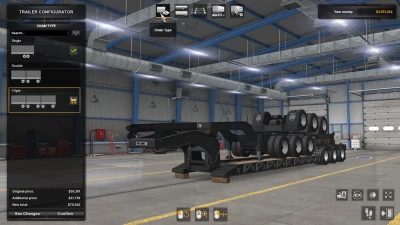 Stacked SCS Lowboy Trailers 1.41