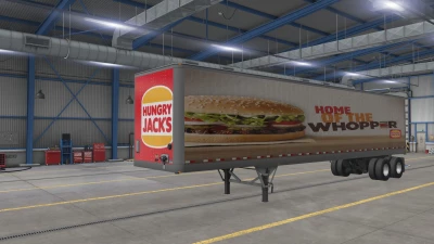 The Godfather's Fast Food Restaurants 45ft Trailer Skins Pack v1.0