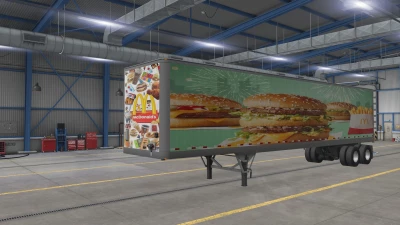 The Godfather's Fast Food Restaurants 45ft Trailer Skins Pack v1.0