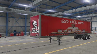 The Godfather's Fast Food Restaurants 45ft Trailer Skins Pack v1.0