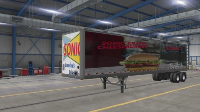 The Godfather's Fast Food Restaurants 45ft Trailer Skins Pack v1.0