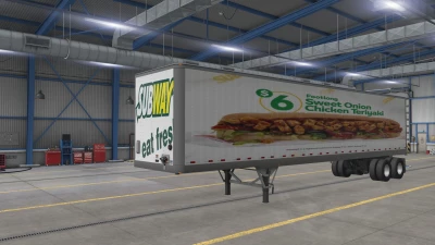 The Godfather's Fast Food Restaurants 45ft Trailer Skins Pack v1.0