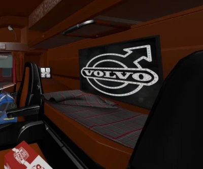 Volvo FH 2012 Black – Brown Interior 1.41.x