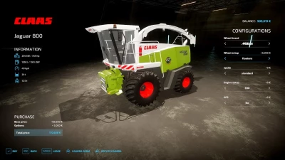 Claas Jaguar 800 edit AgroSrbija v1.0.0.0