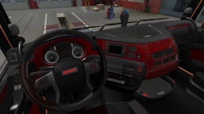 DAF XF Euro 6 Red Interior 1.43