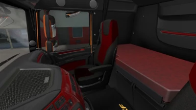 DAF XF Euro 6 Red Interior 1.43