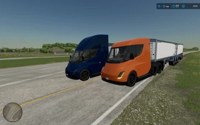 EDM Fs22 Tesla Semi Truck v1.0