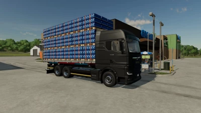 Flatbed autoload for the MAN TGX 2020 Addon pack v1.0.0.0