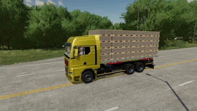 Flatbed autoload for the MAN TGX 2020 Addon pack v1.0.0.0