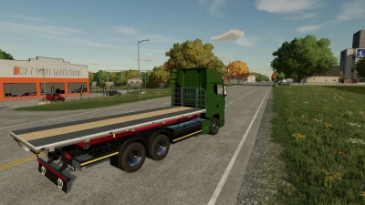 Flatbed Autoload (updated) for MAN TGX2020 Addon pack V 1.0.0.1