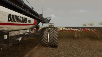 FS22 BOURGAULT PACK: AIR PLANTER & LIQUID FERT v1.0.0.0