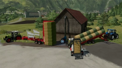 Hay Storage With Bale Acceptance v1.0.0.0