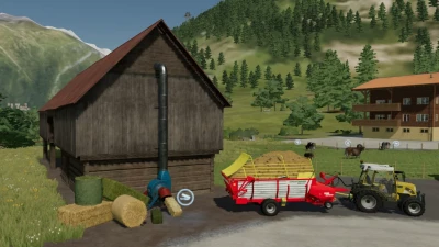 Hay Storage With Bale Acceptance v1.0.0.0