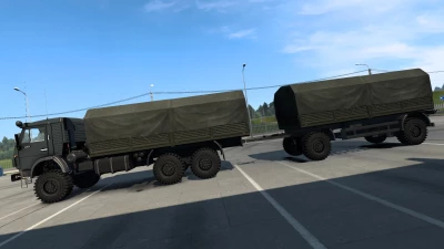 KamAZ 43101 Army ETS2 v1.43.x