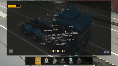 Map Puno Peru Save Game Profile ETS2 1.43