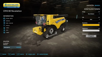 New Holland CR 10.90 Pack Black Lady v1.0.0.0