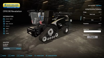 New Holland CR 10.90 Pack Black Lady v1.0.0.0