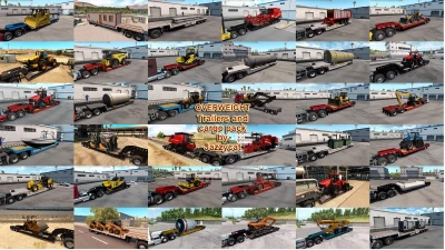 Overweight Trailers and Cargo Pack by Jazzycat v4.9