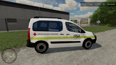 PEUGEOT PARTNER CROIX ROUGE v1.0.0.0