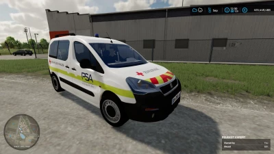 PEUGEOT PARTNER CROIX ROUGE v1.0.0.0