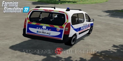 PEUGEOT PARTNER CRS POLICE v1.0.0.0