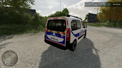 PEUGEOT PARTNER CRS POLICE v1.0.0.0