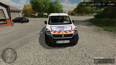 PEUGEOT PARTNER CRS POLICE v1.0.0.0