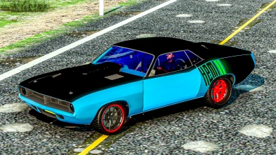 Plymouth Barracuda 2016 / 1968 Car Mod For ETS2 and ATS 1.43