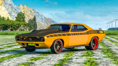 Plymouth Barracuda 2016 / 1968 Car Mod For ETS2 and ATS 1.43