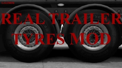 Real Trailer Tyres Mod v1.7 Fix 1.43