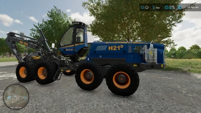 Rottne H21D Forestry Tree harvester v1.0