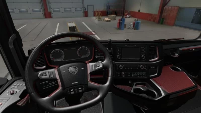 Scania 2016 R&S Red - Black Lux Interior 1.43