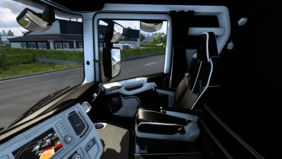 Scania 2016 S & R Black - White Interior 1.43