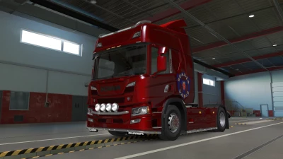 Caminhão New Scania Com Suspensão a Ar e Rebaixada Mods Ets2 1.43
