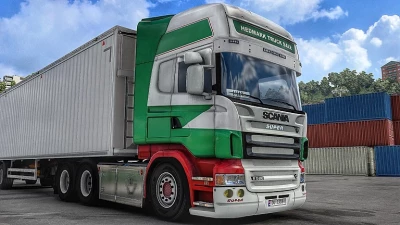 Scania RJL Ex Knut Enger Transport Skin v1.0