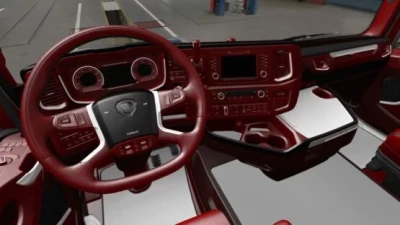 Scania S & R Bordeaux - White Interior 1.43