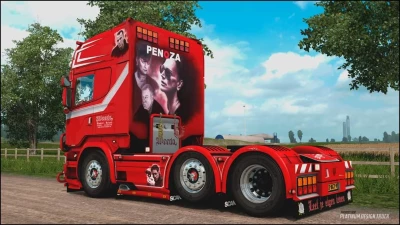 Scania Weeda Penoza Edition for ETS2 1.43