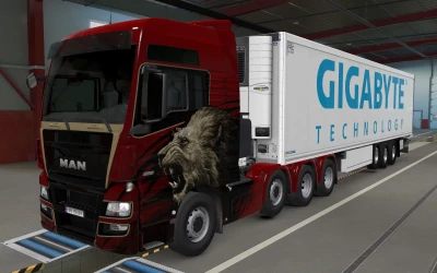 SKIN SCS TRAILER KRONE COOL LINER GIGABYTE 1.0 1.43