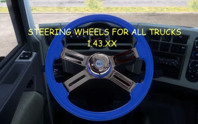 Steering Wheels from ATS for ETS2 all Trucks 1.43