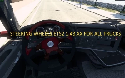 Steering Wheels from ATS for ETS2 all Trucks 1.43