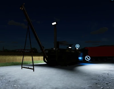 Sugarbeet cutter With Lights And Solar Panels v1.0.0.0