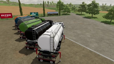 Tanker platform for MAN TGX2020 Addon pack v1.0.0.0