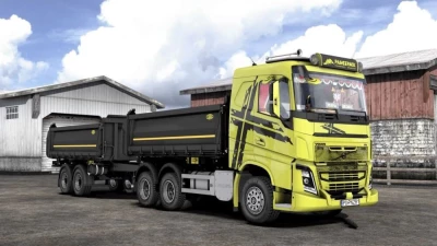 Volvo FH4 + Meiller Kipper Trailer 1.43