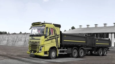 Volvo FH4 + Meiller Kipper Trailer 1.43