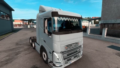 Volvo FH5 Blue Danish Plush Interior v1.0