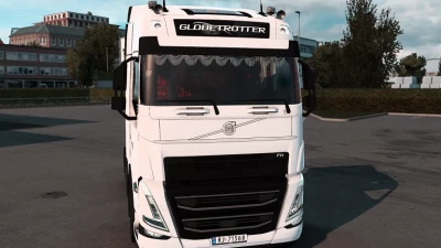 Volvo FH5 Red Danish Plush Interior (NEW LINK) v2.0