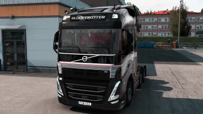 Volvo FH5 Red Danish Plush Interior 1.43