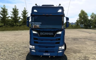 ADESIVO SCANIA R 2019 BY CRJ MODDING PROIBIDO CARONA 1.0 1.42 1.46