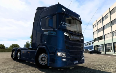 ADESIVO SCANIA R 2019 BY CRJ MODDING PROIBIDO CARONA 1.0 1.42 1.46